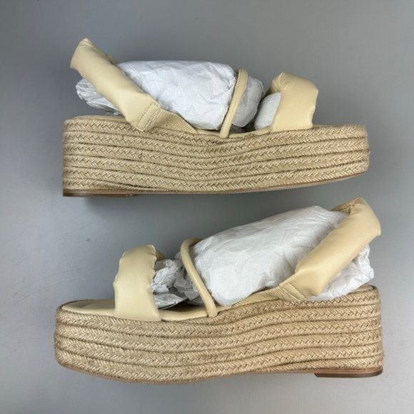 Equitare Kinga Espadrille Sandal in Cream - Picture 9 of 12